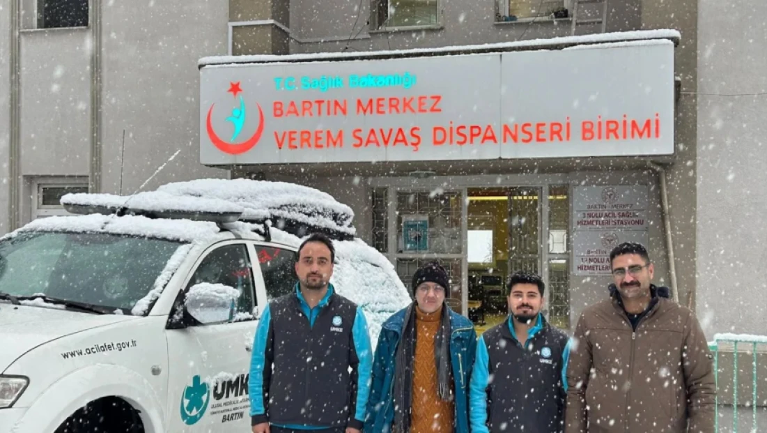 112 Acil Sağlık Çalışanlarına Moral Ziyareti