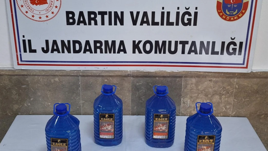 40 Litre Etil Alkol Ele Geçirildi