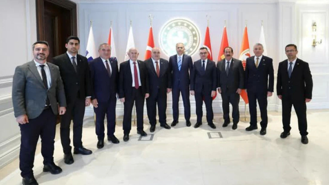 AK Parti heyetinden İçişleri Bakanı Yerlikaya’ya ziyaret