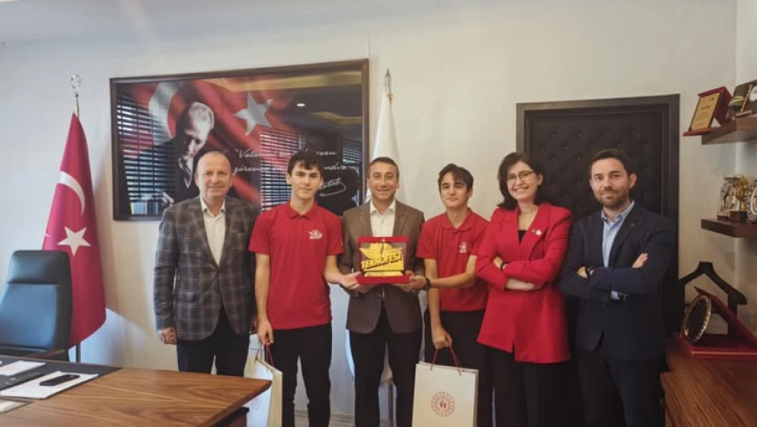 Akkaş TEKNOFEST Şampiyonlarını Misafir Etti