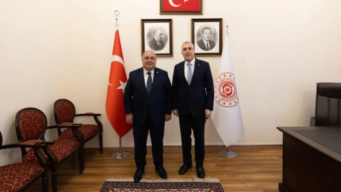 Aldatmaz’tan Bakan Işıkhan’a ziyaret