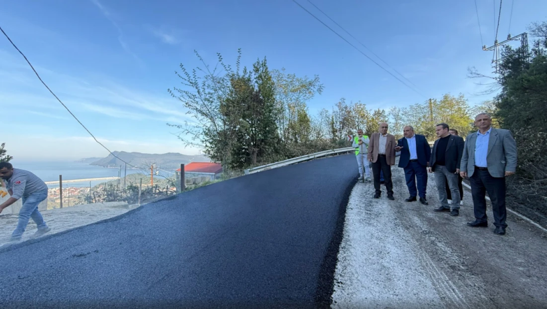 Amasra–Gömü Yolunda Çalışmalar Sürüyor