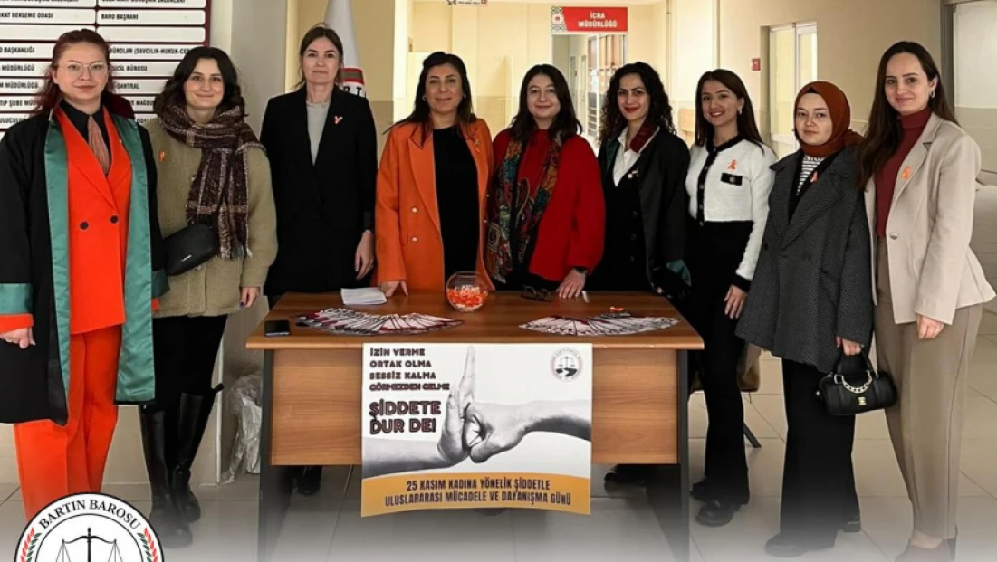 Bartın Barosu: “Şiddete Göz Yummak Yaşam Hakkını İhlaldir”