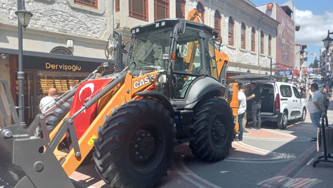 Bartın Belediyesi yeni araçlarını tanıttı