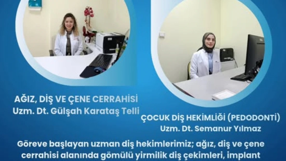 Bartın’da Çene Cerrahisi ve Pedodonti Hizmeti Başladı