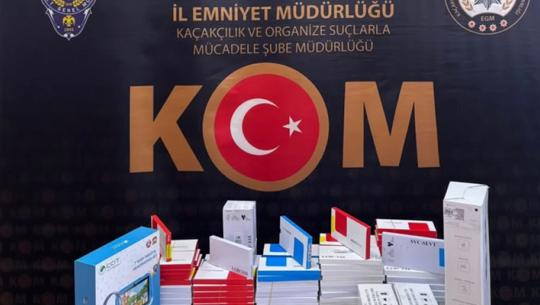 Bartın’da Kaçak Elektronik Operasyonu