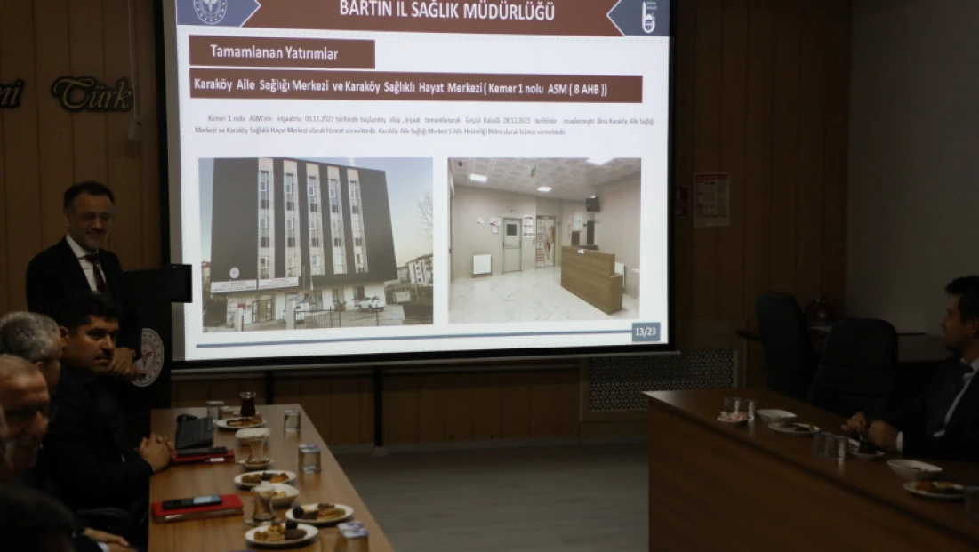Bartın’daki Sağlık Hizmetleri Masaya Yatırıldı
