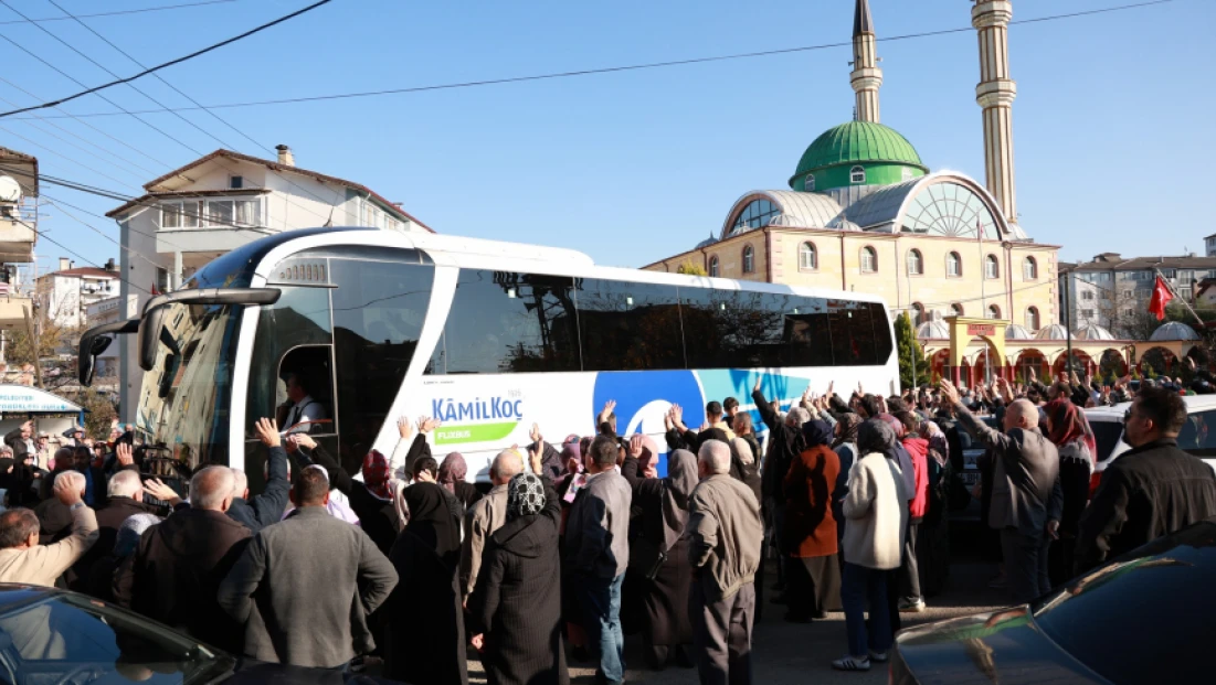 Bartın’dan 46 Umreci Dualarla Uğurlandı