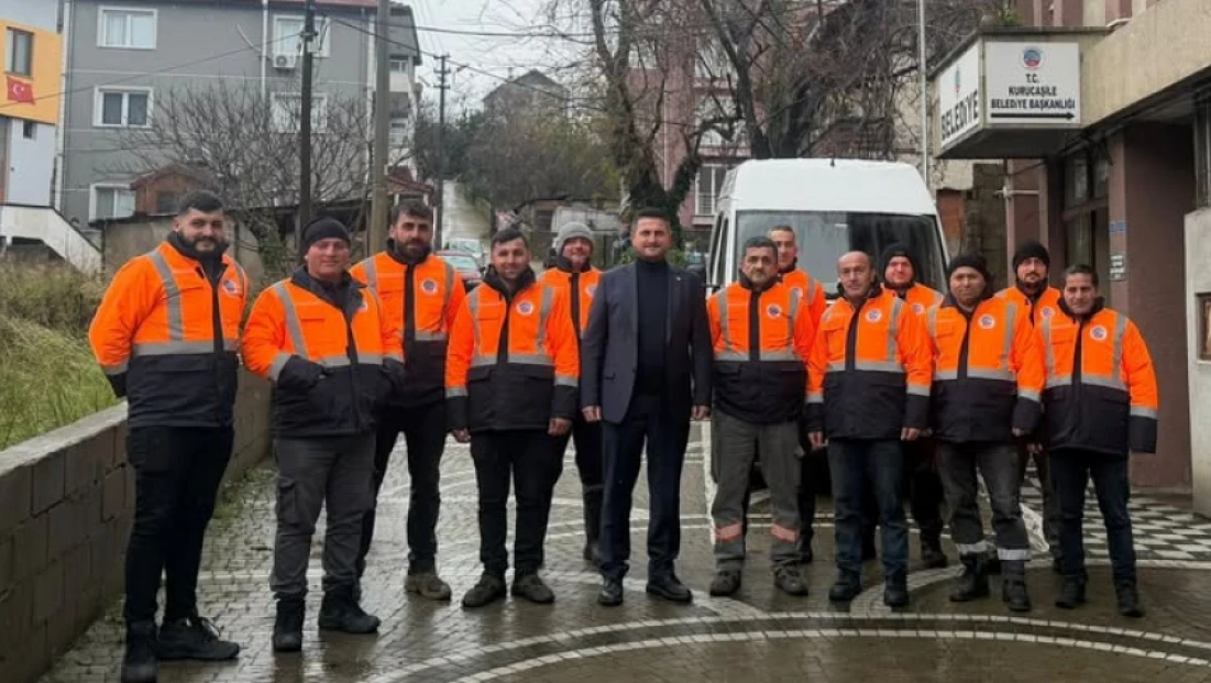 Bartın’dan Kurucaşile Belediyesi Personeline Kışlık Destek