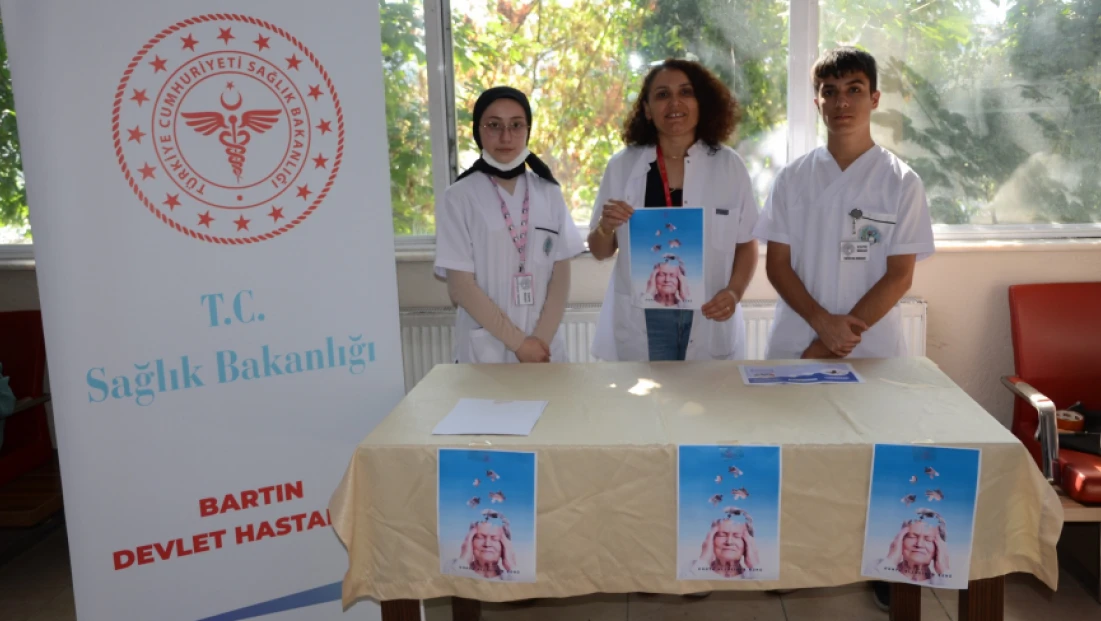Bartın Devlet Hastanesi’nden Alzheimer’e Karşı Bilgilendirme