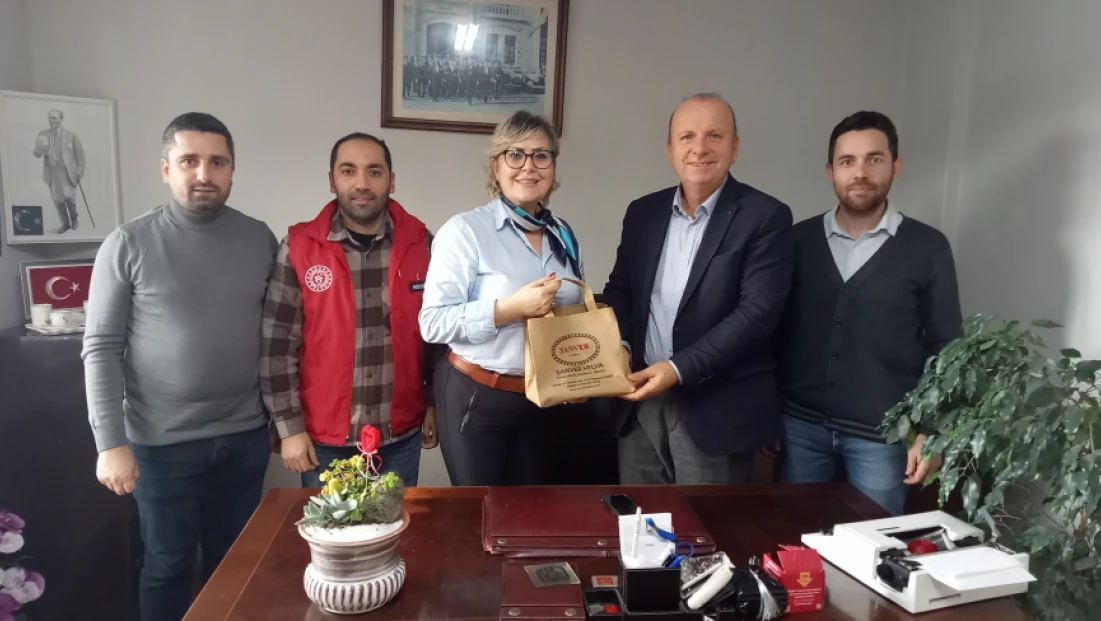 Bartın Gençlik Merkezi’nden Hergün Gazetesi’ne Ziyaret