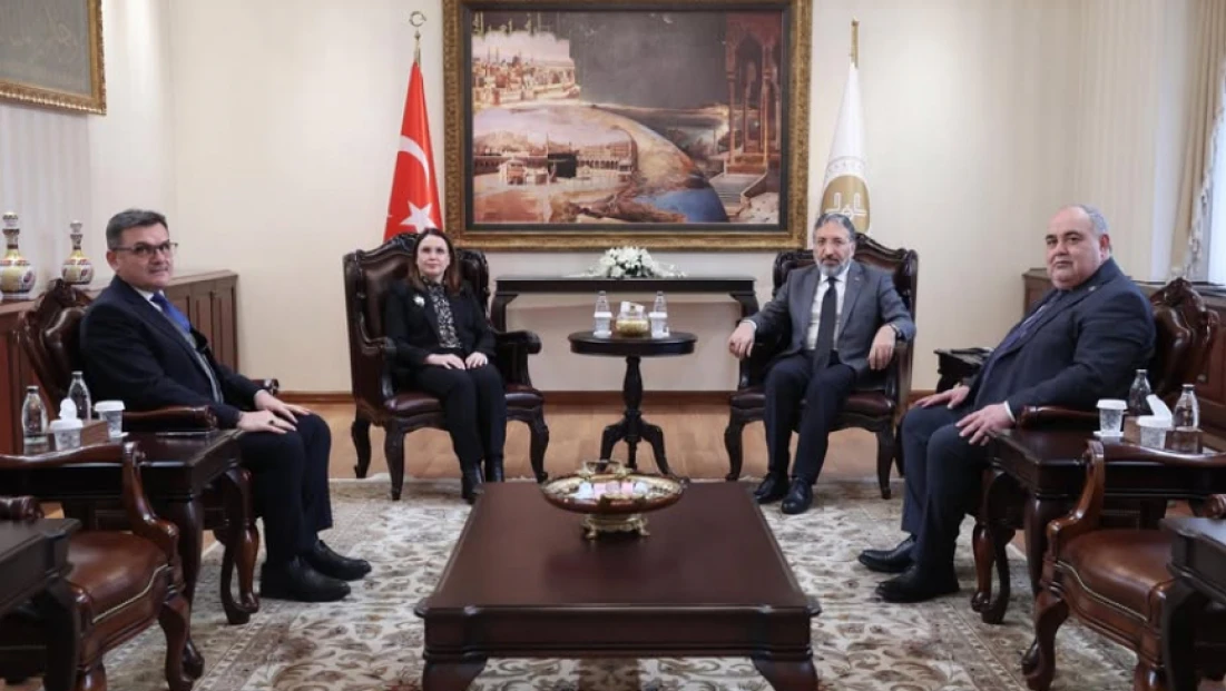 Bartın Heyetinden Diyanet İşleri Başkanı Arpaguş’a Ziyaret