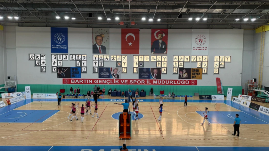 Bartın Volley Academy Set Vermedi