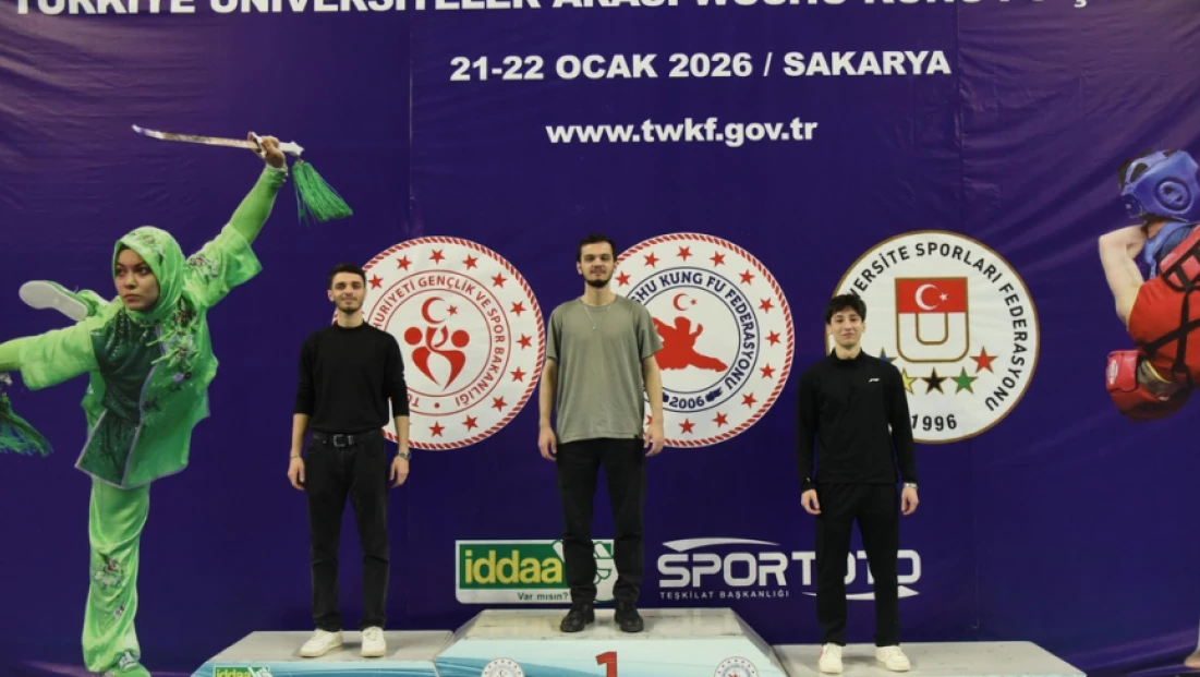 BARÜ’lü Sporculardan Wushu Türkiye Şampiyonası’nda 3 Madalya