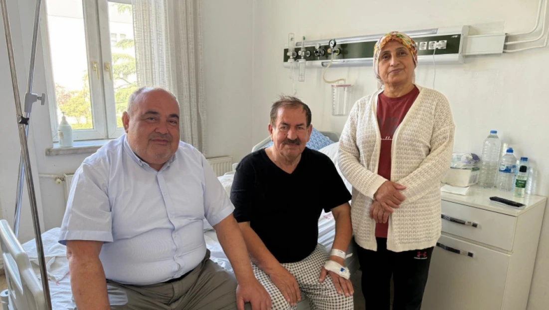 Başkan Yaşar Dönmez Hastanede