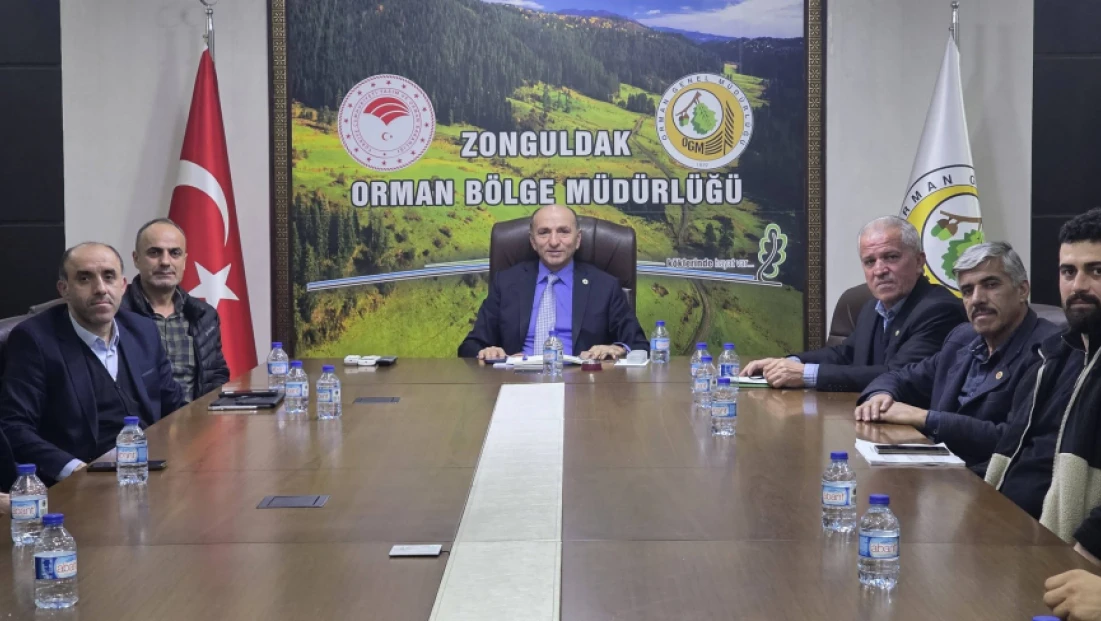 Bölge Müdürlüğü Orman Kooperatiflerini Dinledi