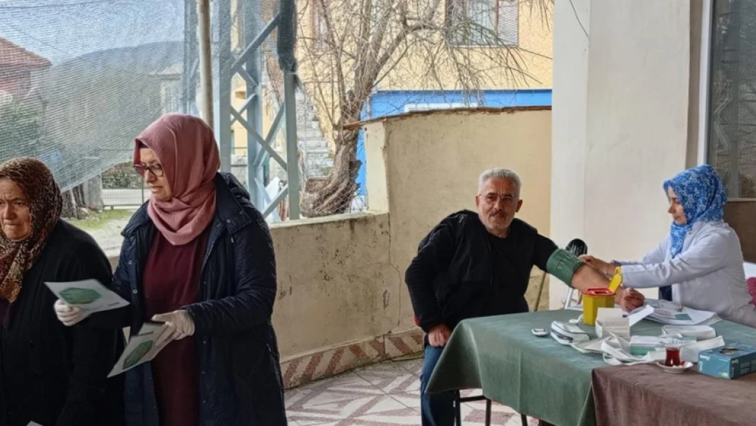 Büyük Kızılkum ve Beşköprü’ye Sağlık Taraması