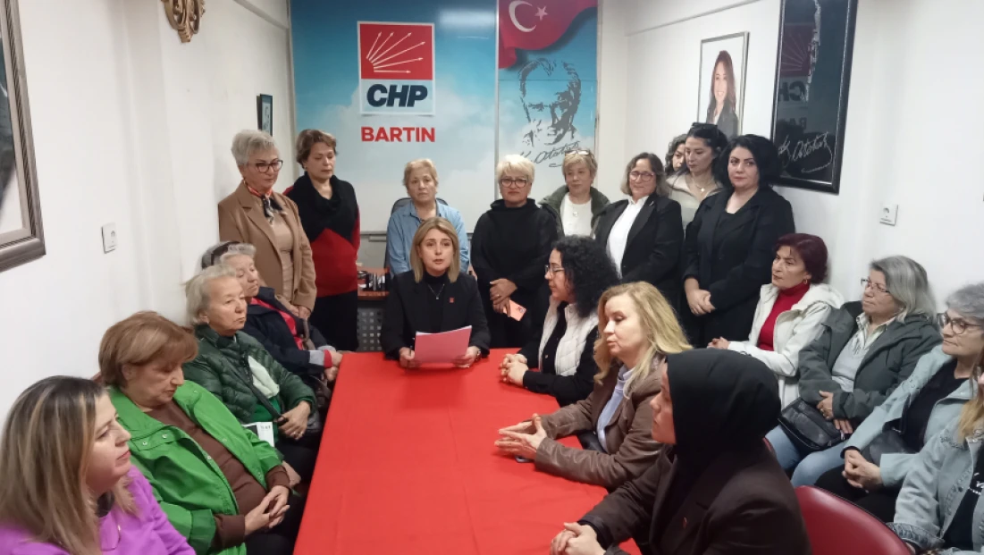 CHP Kadın Kolları’ndan Mesaj