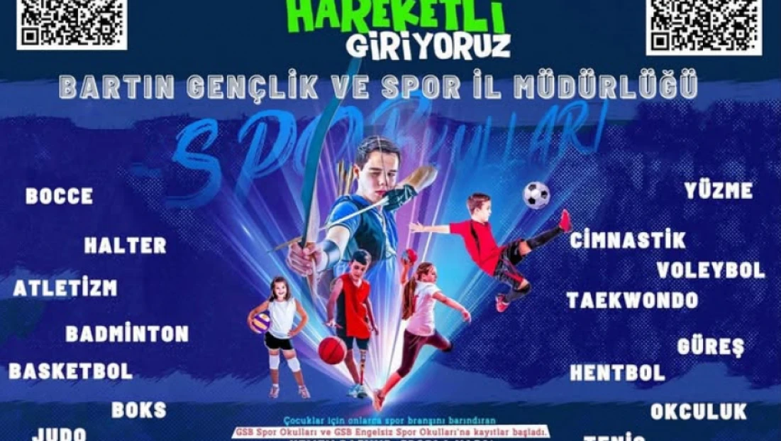 GSB Spor Okulları açılıyor