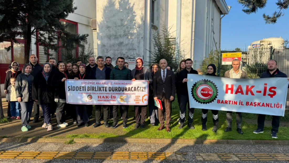 HAK-İŞ’ten Şiddete Karşı Güçlü Mesaj