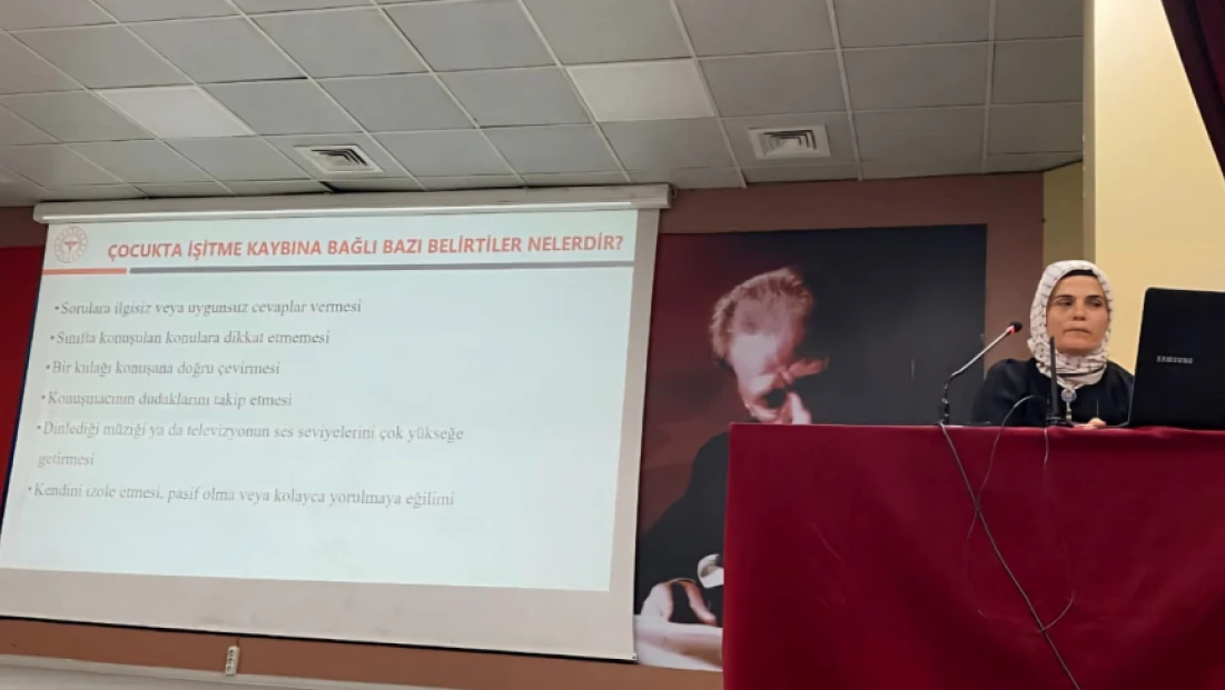İlkokul Öğretmenlerine İşitme Kaybı Farkındalık Eğitimi