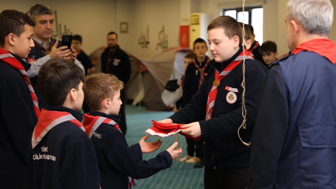 İzcilik Kış Kampında Eğitim, Spor ve Kardeşlik Buluştu