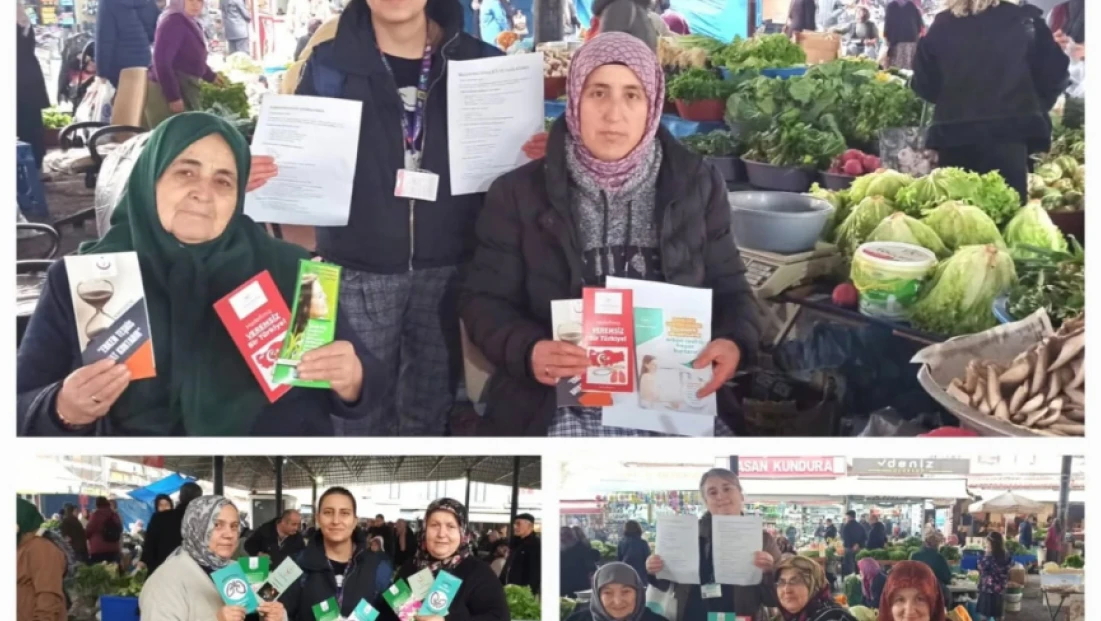 Kadınlar Pazarında Sağlık Bilgilendirmesi