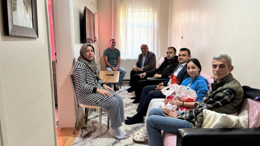 Kadiroğlu ve Uzun Haneleri Ziyaret Etti