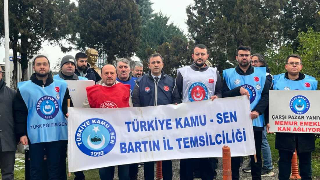 Kamu Çalışanları Bartın’da Ses Yükseltti