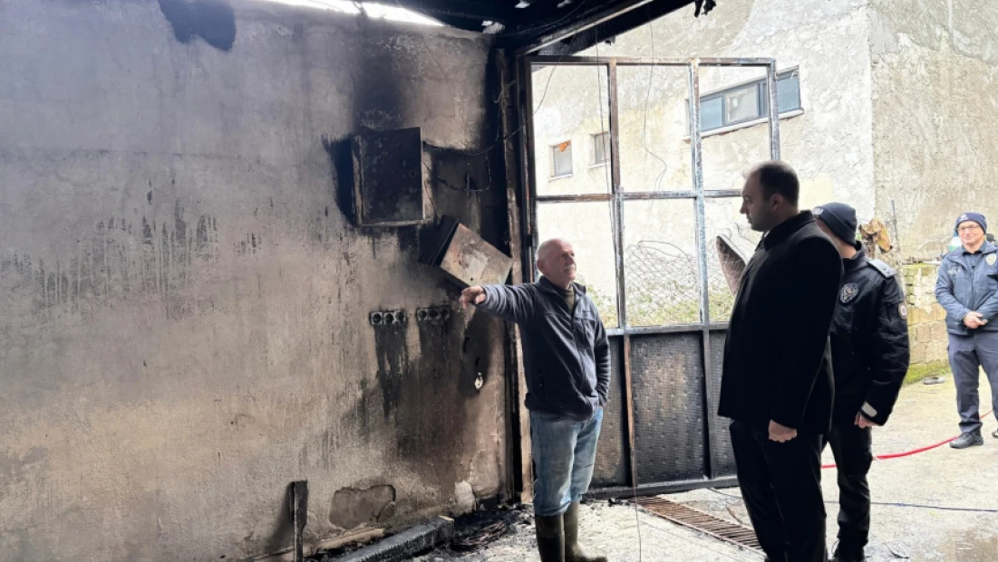 Kaymakam Kadiroğlu’ndan Geçmiş Olsun Ziyareti