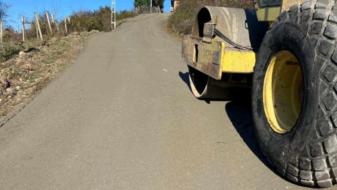 Köy Yolları Güvenli Hale Getiriliyor