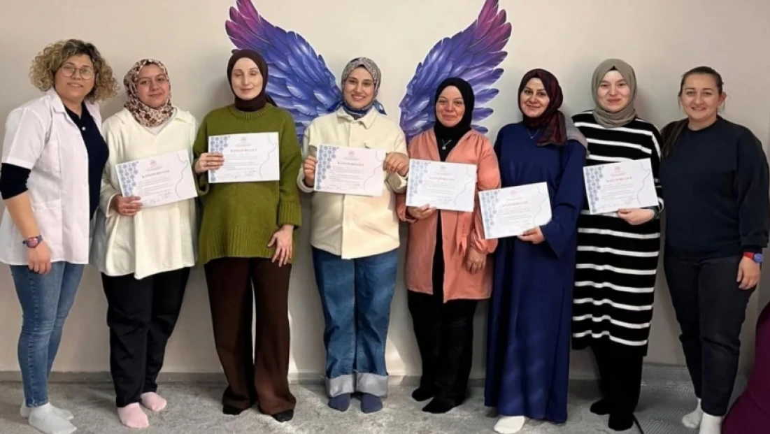 Kozcağız Gebe Okulu İlk Mezunlarını Verdi