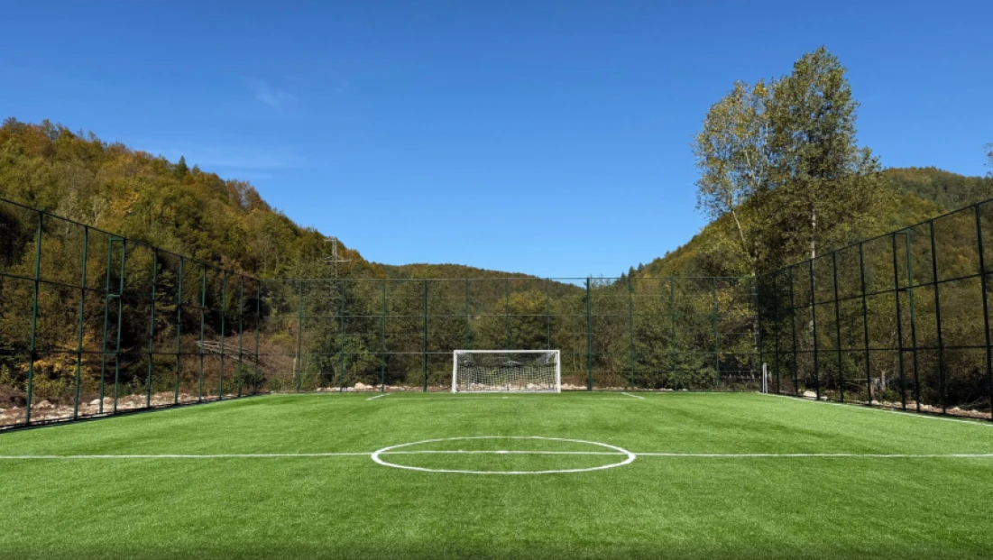 Kurucaşile’de Yeni Futbol Sahası Tamamlandı