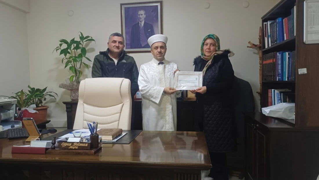 Moldova Uyruklu Kader Çetin İslam’ı Seçti