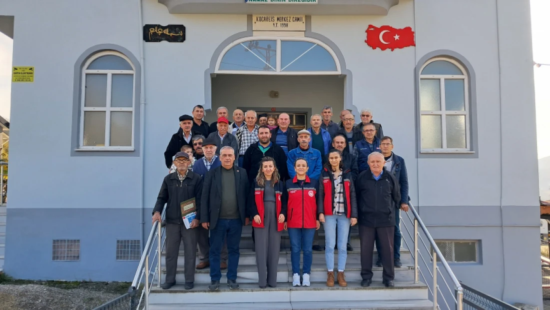 Tarım Müdürlüğü Kocareis’te Üreticilerle Buluştu