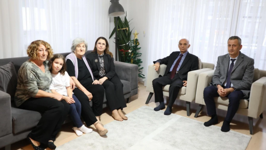 Vali Arslan’dan Hikmet Sönmez’in Ailesine Taziye Ziyareti