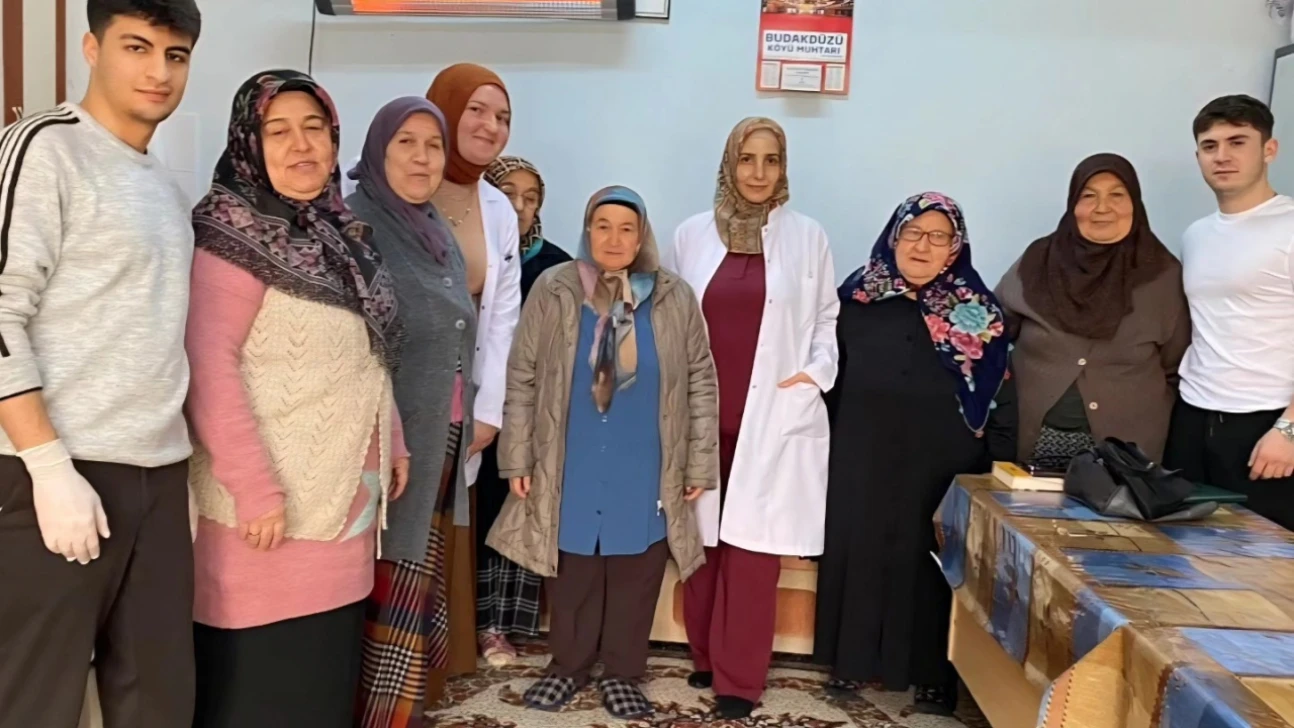 Bartın İl Sağlık'tan Köylere Sağlık Eli