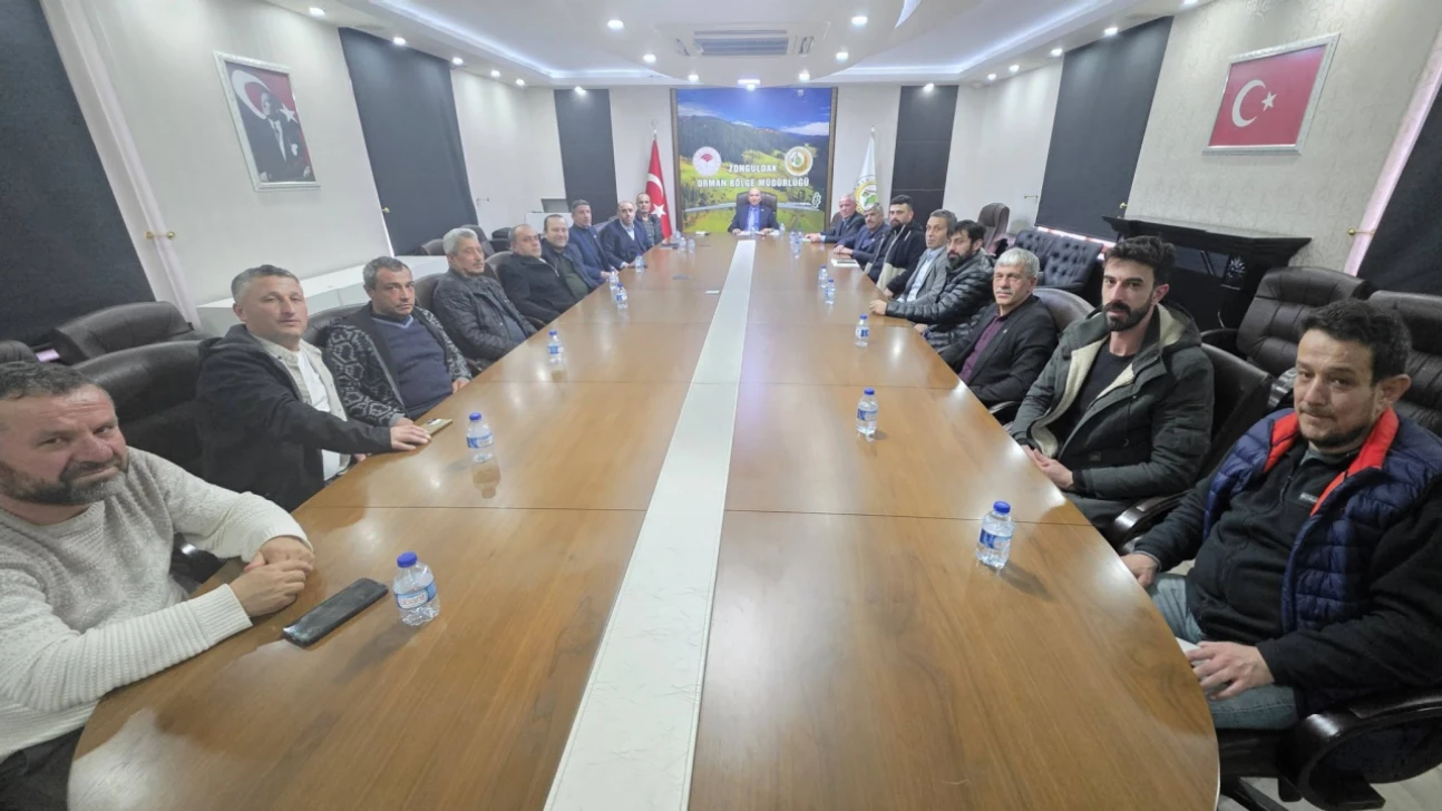 Bölge Müdürlüğü Orman Kooperatiflerini Dinledi