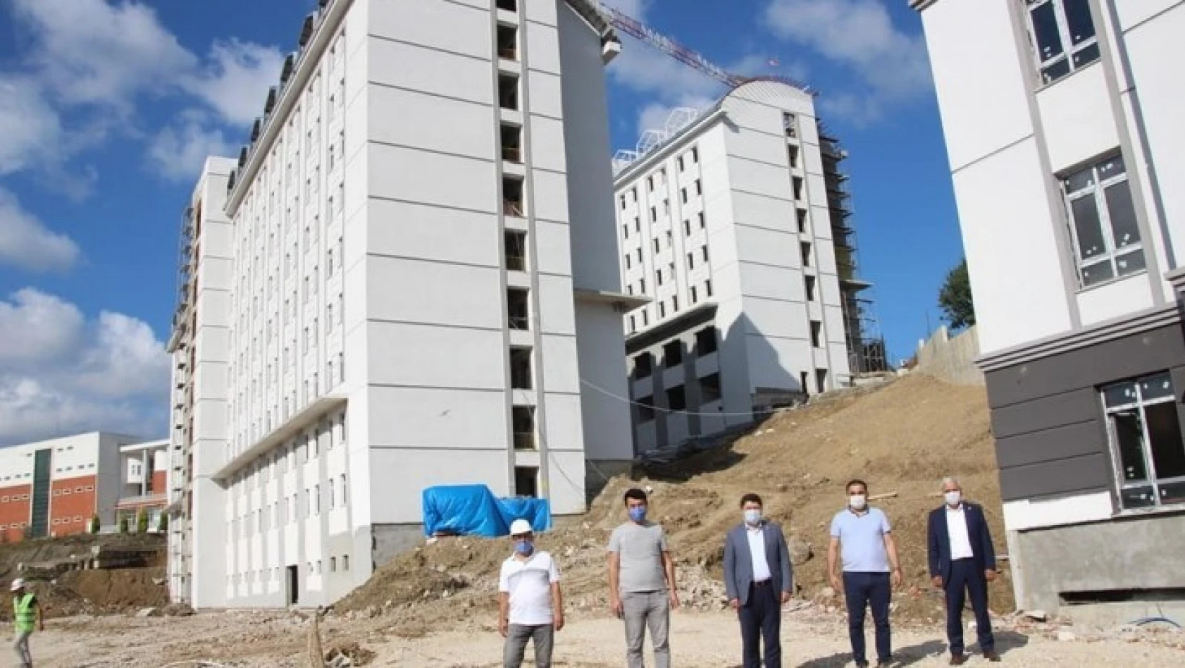 3 bin kişilik öğrenci yurdu inşaatı bitti
