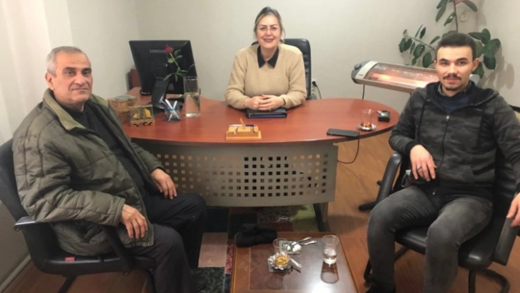 Asma'dan Hergün'e Çalışan Gazeteciler Günü ziyareti