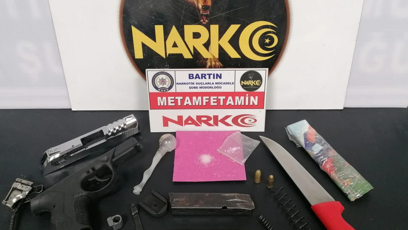 Ayaklı cephane gibi yakalandı