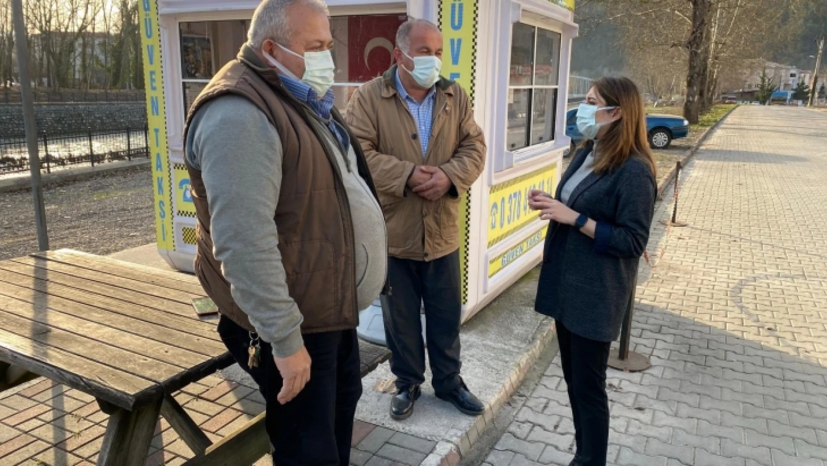 Bankoğlu'dan Ulus ve Abdipaşa'da esnaf ziyareti