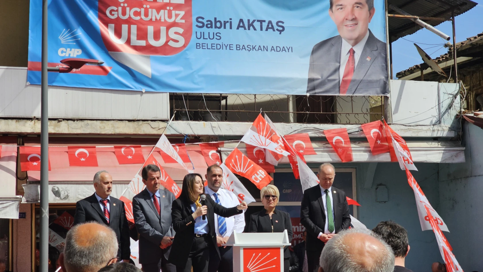 BANKOĞLU: 'ULUS'UN KADERİ DEĞİŞSİN İSTEYENLER SABRİ AKTAŞ DİYOR!'