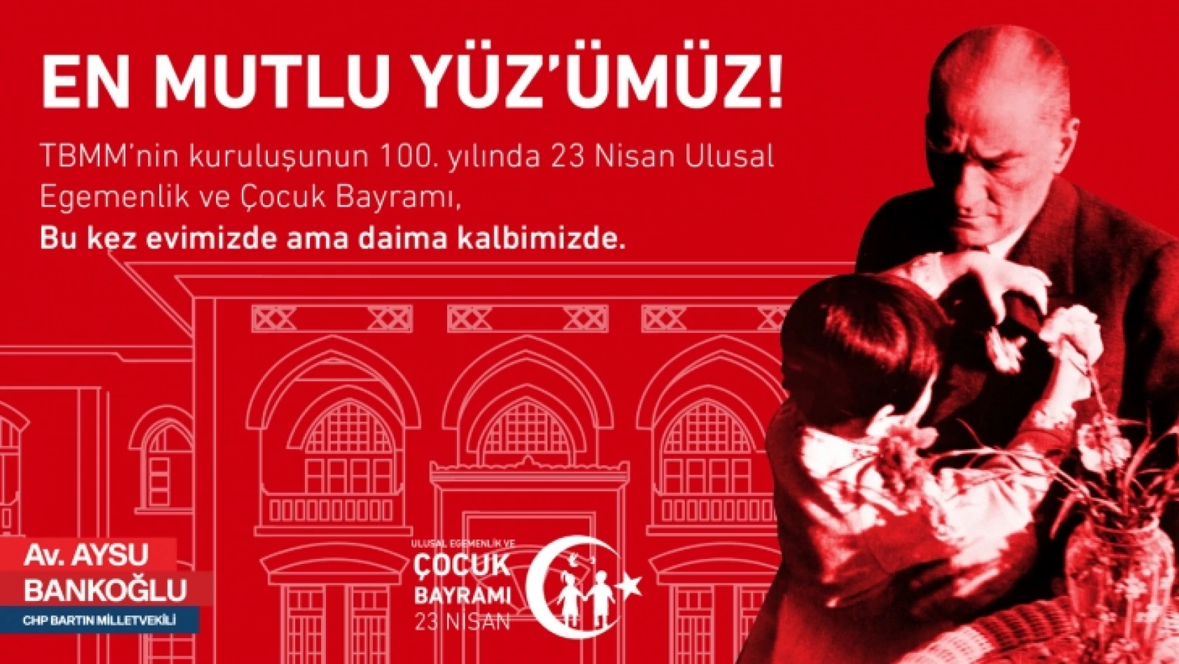 Bankoğlu, Ulusal Egemenlik ve Çocuk Bayramını kutladı