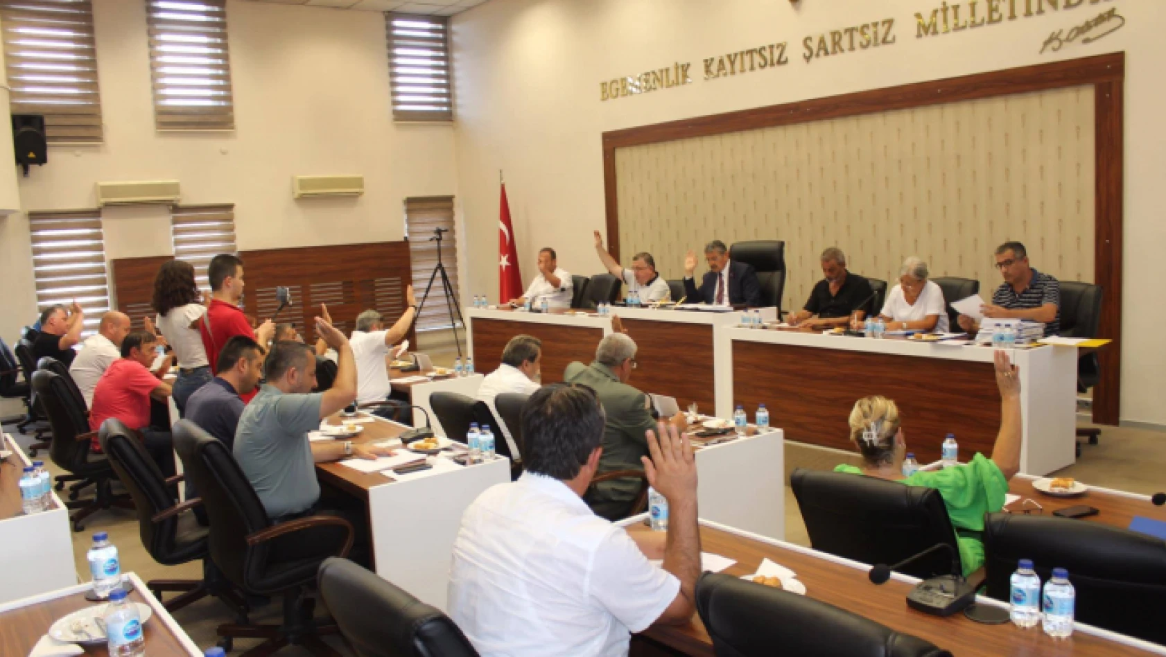 Bartın Belediye Meclisi Eylül ayı toplantısında 15 madde görüştü