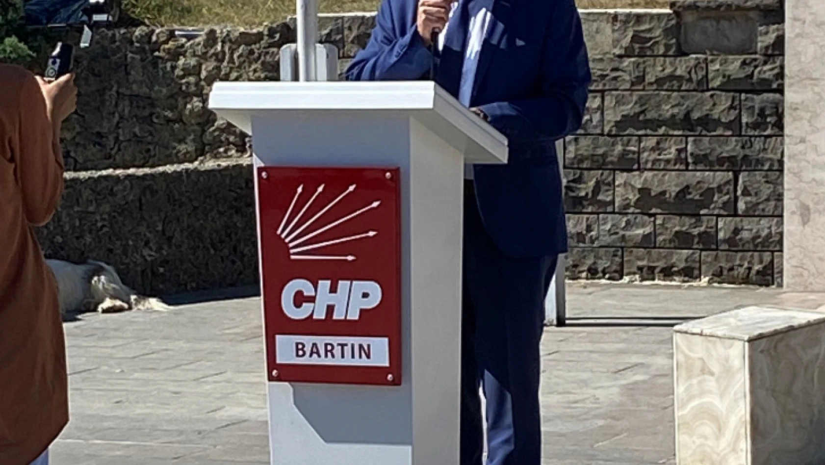 Bartın'da CHP'nin 99. Kuruluş Yıldönümü törenle kutlandı