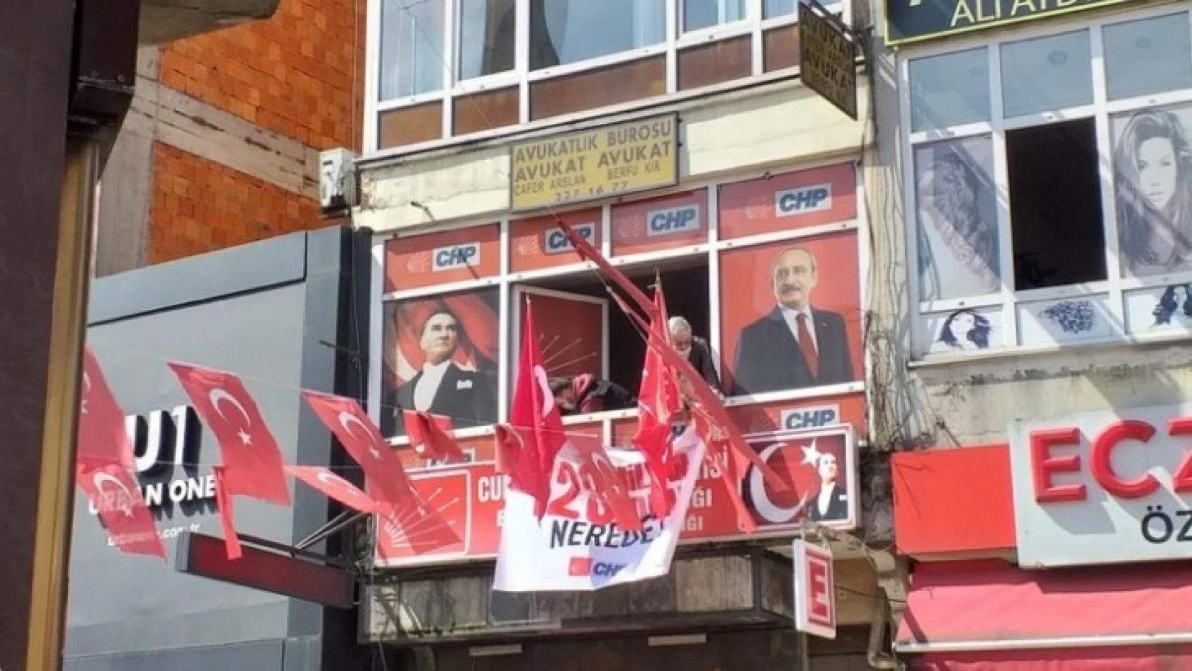 CHP'den Bartın'da pankart atağı