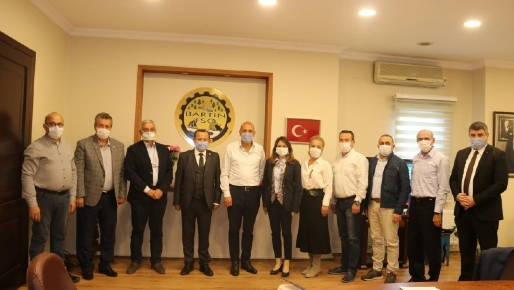 CHP Milletvekillerinden TSO'ya ziyaret