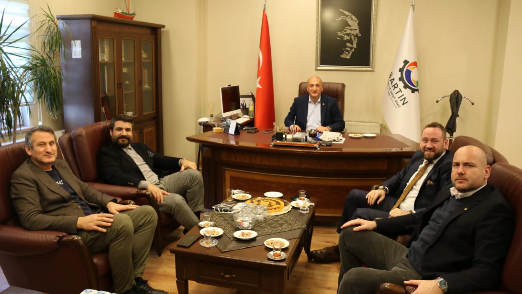 Erbakan Malkoç'tan TSO'ya ziyaret
