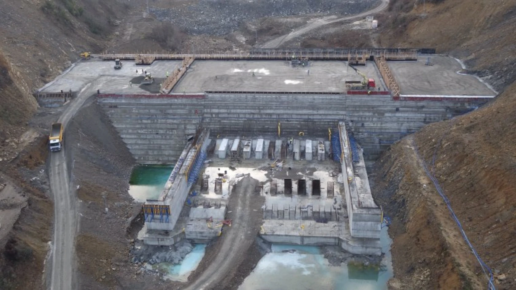 Kirazlıköprü barajı bu yılın sonunda tamamlanacak